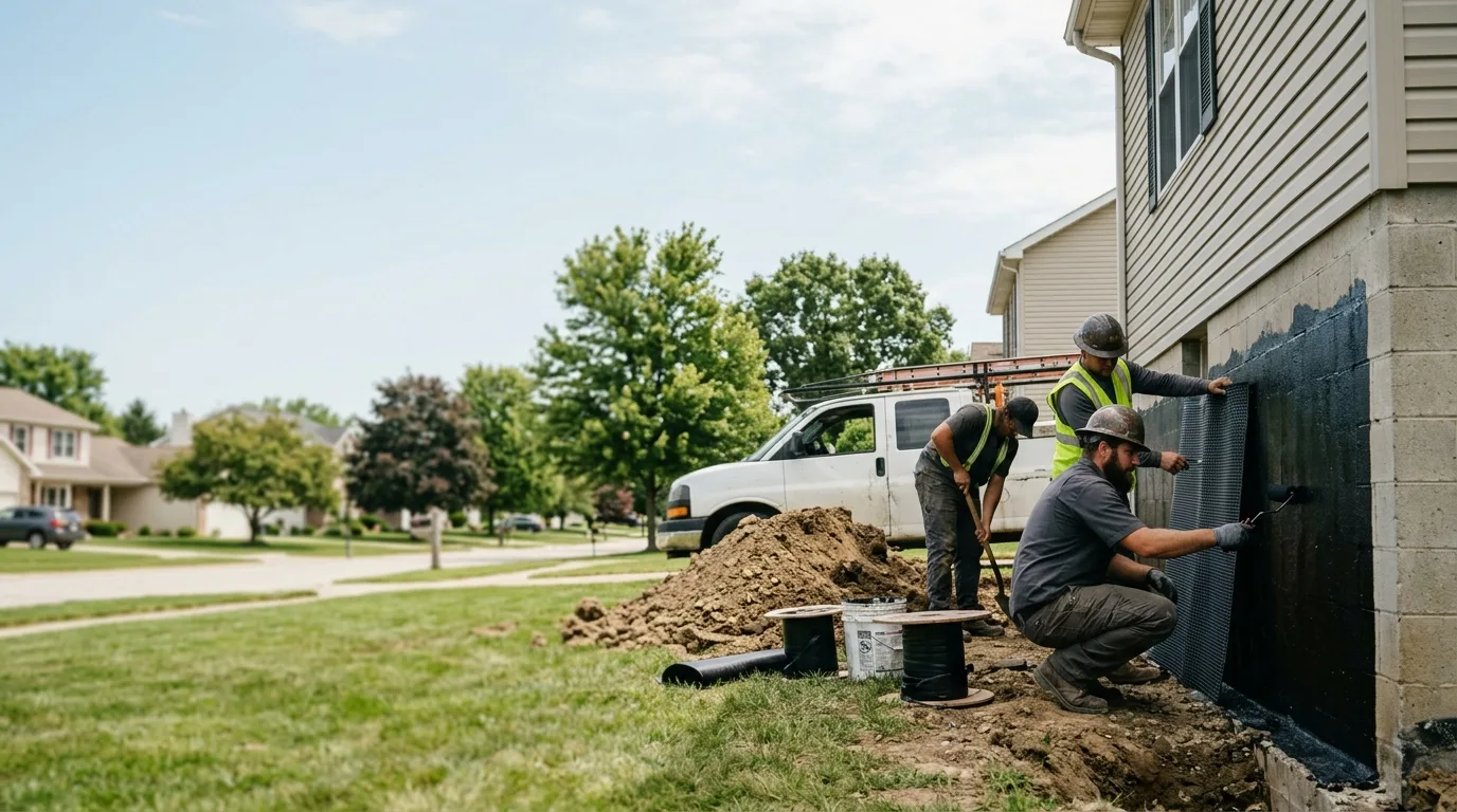 Basement Waterproofing in Bellefontaine, OH near me